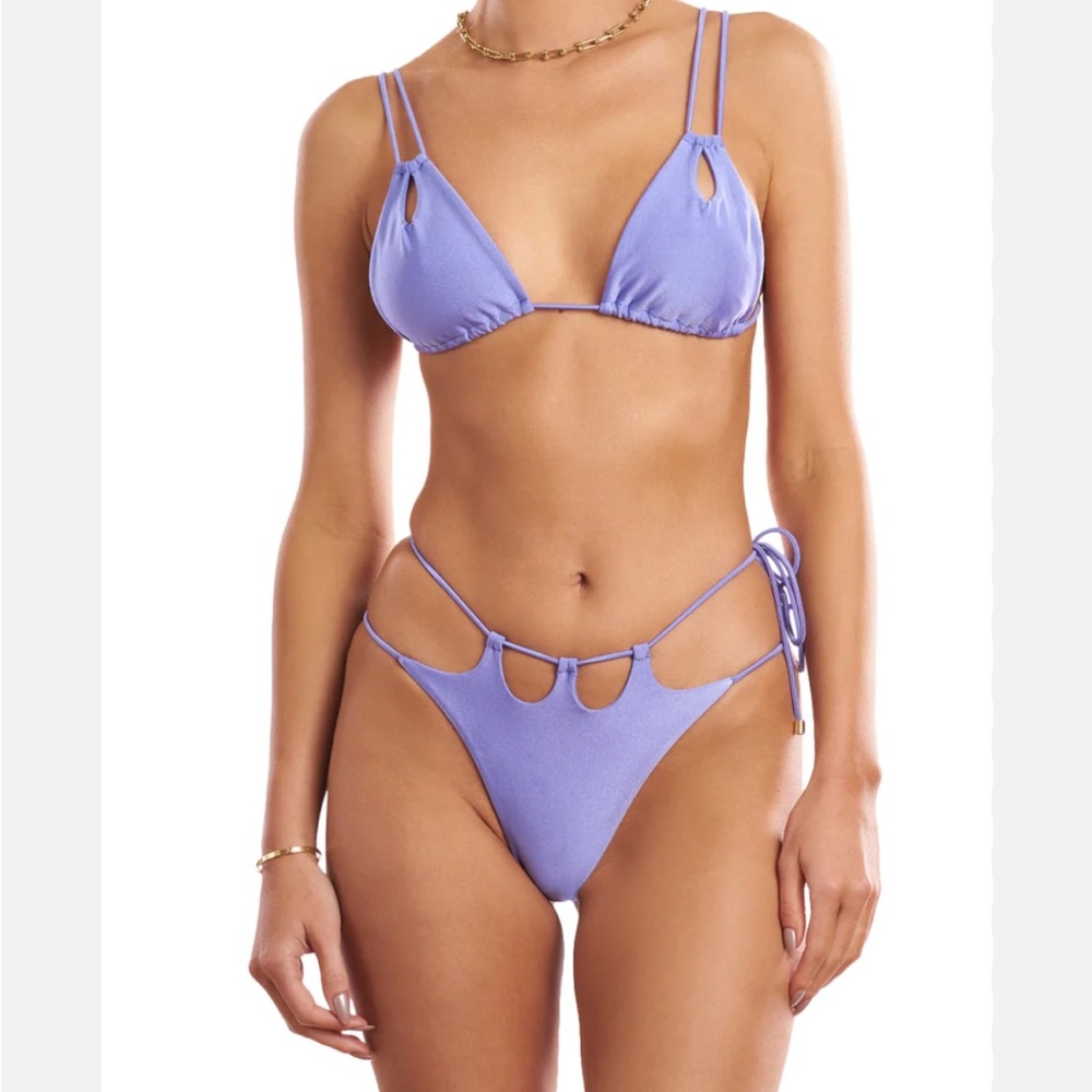 JANTHEE Berlin Zaffir Mika top and Pastis Bottom with skirt